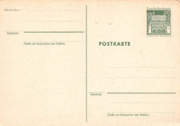 BUND Ganzsache 20 Pfennig Torhalle Lorsch-Hessen 1967 - Cartes Postales - Neuves