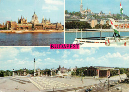 Navigation Sailing Vessels & Boats Themed Postcard Budapest - Sailing Vessels