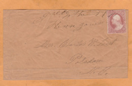 United States Old Cover Mailed - Lettres & Documents