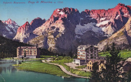 Belluno - Dolomiti Ampezzane - Lago Di Misurina - Fp Vg 1934 - Belluno