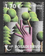 HR 2024-1663 CAMPIGH AGAINST CLIMATE CHANGE, V, MNH - Croatie