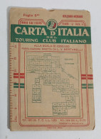 69799 04/ CARTINA Bolzano Merano - Foglio 5 Bis - TCI - Carta D'Italia - Cartes Routières