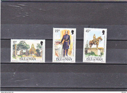 MAN 1985 MARK CUBBON Yvert 287-289 NEUF** MNH Cote 4,75 Euros - Isle Of Man