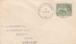 British Guiana Cover Mailed - Guyane Britannique (...-1966)