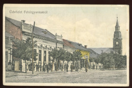 FEHÉRGYARMAT HUNGARY 1915. Vintage Postcard TPO - Hungary