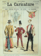 La Caricature 1883 N°209 Jeune France Draner Mr Dumollet Robida André Gill Draner Loys - Revues Anciennes - Avant 1900