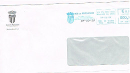 13 AIX En PROVENCE EMA Bleue Du 09/03/2009  -Mairie Blason - Ville D'art,d'eau, Stat Thermale Oblitér TOS Date Seule  11 - Mechanical Postmarks (Other)