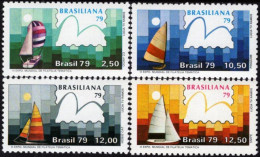 Brazil - 1979 - Brasiliana Yacht Race - Mint Stamp Set - Ungebraucht