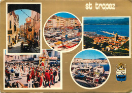 Navigation Sailing Vessels & Boats Themed Postcard St. Tropez - Sailing Vessels