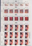 1993 EUROPA CEPT Guernsey 4  Minifogli "Arte Contemporanea" MNH** - Altri & Non Classificati