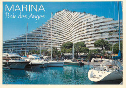 Navigation Sailing Vessels & Boats Themed Postcard Marina Baie Des Anges - Zeilboten
