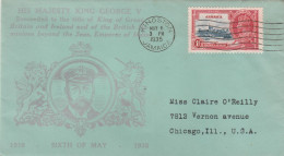 Jamaica FDC Mailed - Jamaïque (...-1961)
