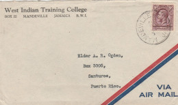 Jamaica Old Cover Mailed - Jamaïque (...-1961)