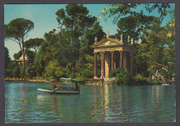 120160/ ROMA, Villa Borghese, Il Laghetto - Parken & Tuinen
