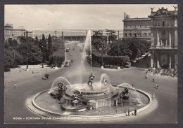 084750/ ROMA, Piazza Esedra, Fontana Delle Naiadi E Stazione Termini - Orte & Plätze