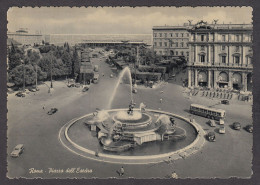 084751/ ROMA, Piazza Esedra, Fontana Delle Naiadi E Stazione Termini - Orte & Plätze