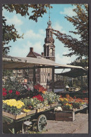 120709/ AMSTERDAM, De Drijvende Bloemenmarkt Aan Het Singel Met Munttoren - Amsterdam