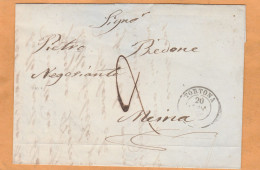 Italy Old Cover Mailed - Non Classificati