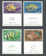 ISRAEL 1962 Year, Mint Stamps MNH (**) Fish - Unused Stamps (with Tabs)