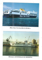2   POSTCARDS  FERIES PUBLISHED BY H J CARDS - Ferries