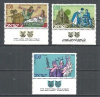 ISRAEL 1971 , Mint Stamps MNH (**) - Ongebruikt (met Tabs)