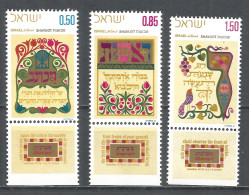 ISRAEL 1971 , Mint Stamps MNH (**) - Ongebruikt (met Tabs)