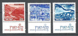 ISRAEL 1974 , Mint Stamps MNH (**)  - Unused Stamps (with Tabs)