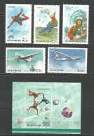 Korea 1975 Used Stamps Set + Block - Korea, North