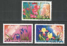 Korea 1981 Used Stamps Mi# 2126-2128 - Korea (Nord-)