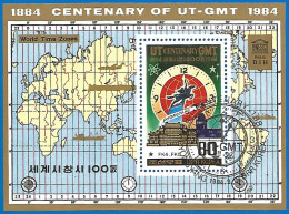 Korea 1984 Used Block   - Korea (Nord-)