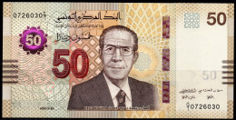 50 Dinars 2022 UNC** (FREE SHIPPING) 2 Scans // 50 Dinars  2022 Neuf**(Envoi Gratuit) 2 Images - Tunisie