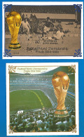 Korea 1985 Used 2 Blocks  Football - Korea (Nord-)