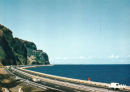 1 AK Réunion Island * L'autoroute Entre Saint-Denis Et Le Port - Die Autobahn Zwischen Saint-Denis Und Dem Hafen * - Reunión