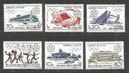 Korea 1987 Used Stamps  Sport - Korea (Noord)