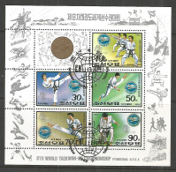 Korea 1992 Used Stamps , Set + Block Sport - Corée Du Nord