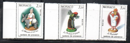 MONACO 1990 CHRISTMAS NOEL WEIHNACHTEN NATALE NAVIDAD COMPLETE SET SERIE COMPLETA MNH - Ongebruikt