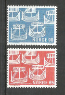 NORWAY 1969 Mint MNH(**) Mi.# 579-80 - Neufs