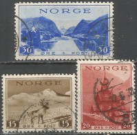 Norway 1938 Used Stamps  Set Michel # 195-197 - Used Stamps