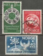 Norway 1949 Used Stamps  Set - Oblitérés