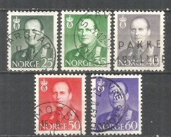 Norway 1962 Used Stamps Mi.# 471-475 - Gebraucht