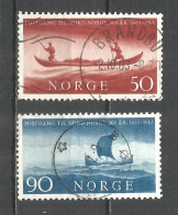 Norway 1963 Used Stamps Mi.# 494-495 - Gebruikt