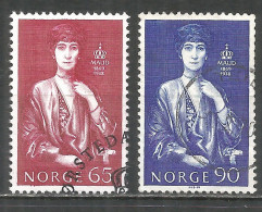 Norway 1969 Used Stamps Mi.# 598-99 - Gebruikt