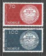 Norway 1971 Used Stamps Mi.# 619-20 - Gebruikt