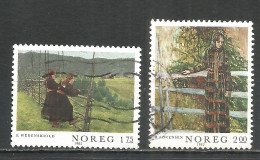 Norway 1981 Used Stamps Painting - Oblitérés