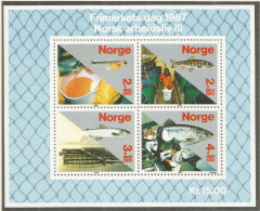 Norway 1987 Block Mint MNH(**) - Blocchi & Foglietti