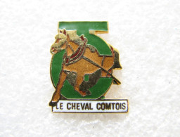 TOP  PIN'S     LE  CHEVAL  COMTOIS   Email Grand Feu - Animali