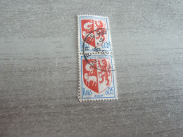 Auch - Armoirie De Ville - 5c. - Yt 1468 - Bleu Et Rouge - Double Oblitérés - Année 1966 - - Usados