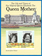 British Virgin Islands Queen Elizabeth, Mint Block MNH (**) Imperf. - British Virgin Islands