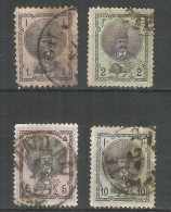 PERSIA 1876 Used Stamps  Mi.# 19-22 - Iran