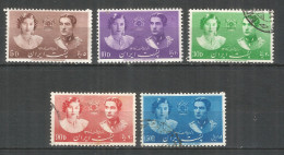 PERSIA 1939 Mint/used Stamps  Mi# 741-745 - Iran